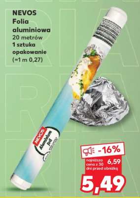 NEVOS Folia aluminiowa
