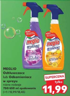 MEGLIO Odtłuszczacz lub Odkamieniacz w sprayu
