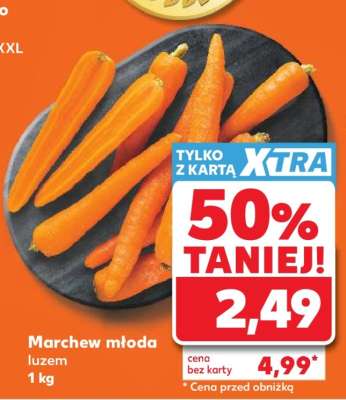 Marchew młoda luzem 1 kg