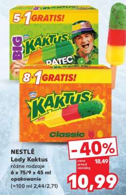 NESTLÉ Lody Kaktus