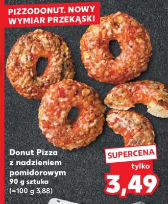 Donut Pizza z nadzieniem pomidorowym