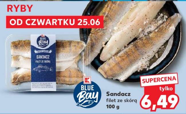 SANDACZ FILET ZE SKÓRĄ
