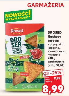 DROSED Nachosy serowe