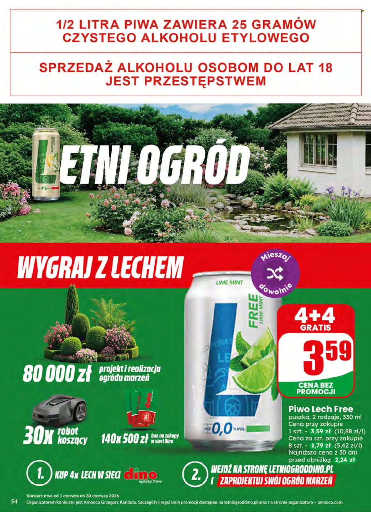 Gazetka Dino - 24.06.2026 - 30.06.2026. Strona 54