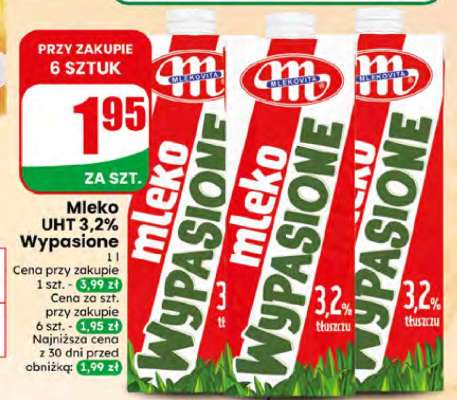 Mleko UHT 3,2 Wypasione