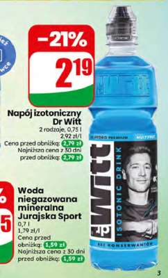 Napój izotoniczny Dr Witt
