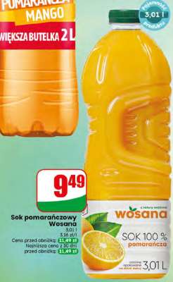 Sok pomarańczowy Wosana