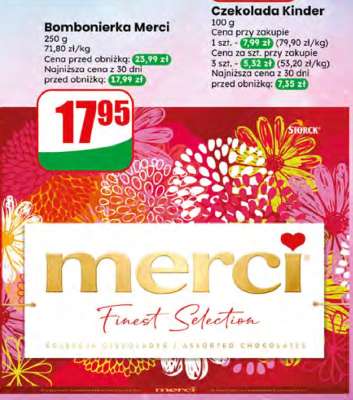 Bombonierka Merci