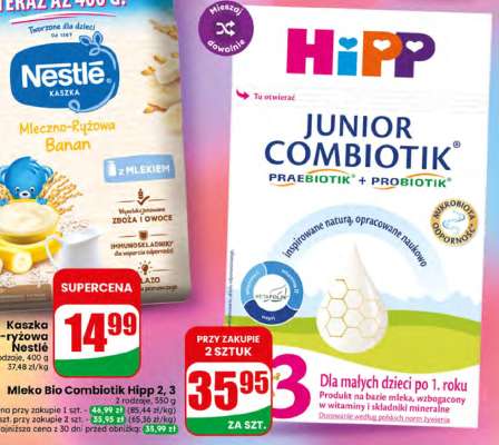 Mleko Bio Combiotik Hipp 2, 3