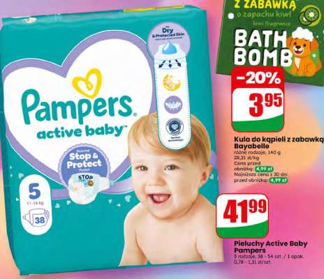 Pieluchy Active Baby Pampers