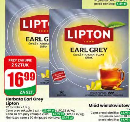 Herbata Earl Grey Lipton