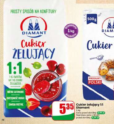 Cukier żelujący 1 1 Diamant 1 kg