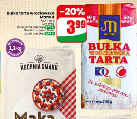 Bułka tarta Wrocławska Mamut