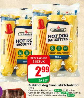Bułki Hot-Dog francuski Schulstad