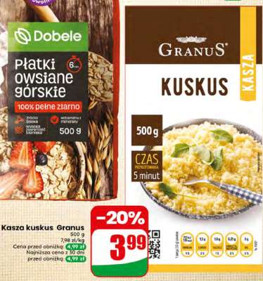 Kasza kuskus Granus