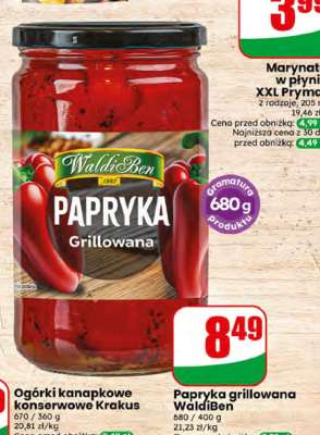 Papryka grillowana WaldiBen