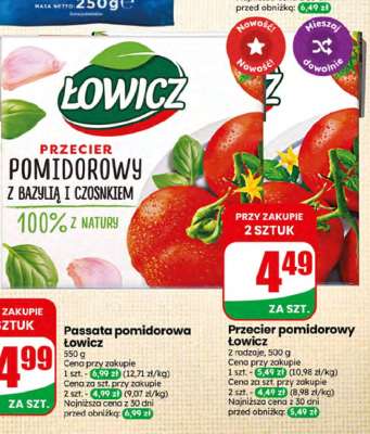 Przecier pomidorowy ŁOWICZ