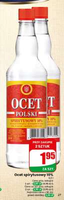 OCET SPIRYTUSOWY 10%