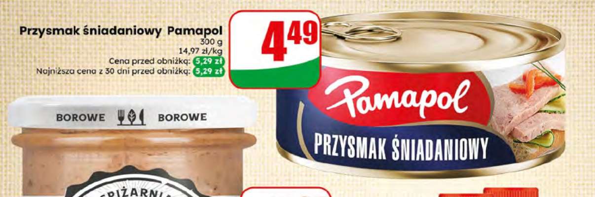 Przysmak Śniadaniowy Pamapol,