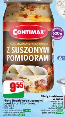 Filety śledziowe z suszonymi pomidorami Contimax