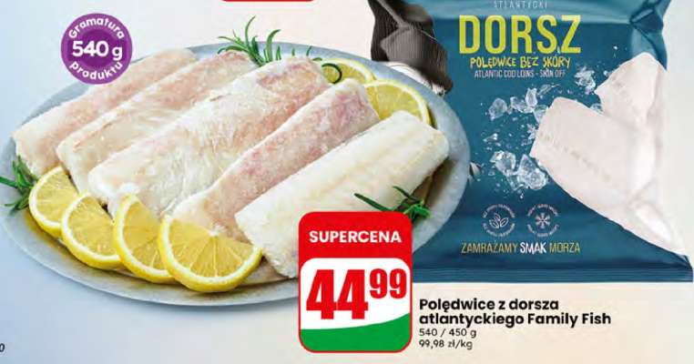 Polędwice z dorsza atlantyckiego Family Fish