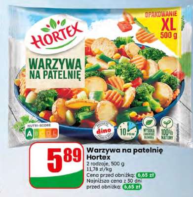 Warzywa na patelnię Hortex