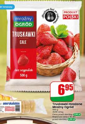 Truskawki mrożone Mrożny Ogród
