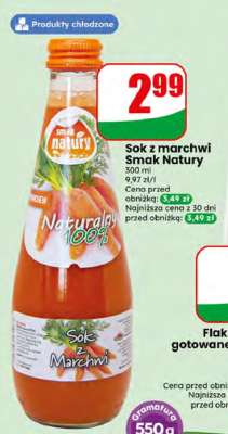 Sok z marchwi Smak Natury