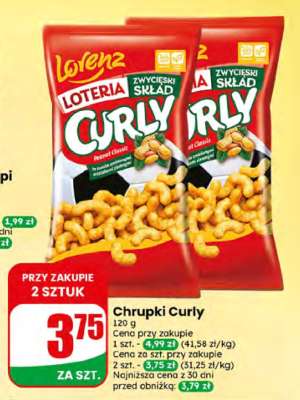 Chrupki CURLY