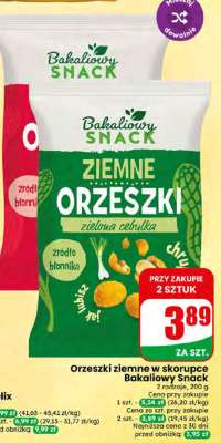 Orzeszki ziemne w skorupce Bakaliowy Snack