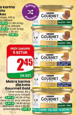 Mokra karma dla kota Gourmet Gold
