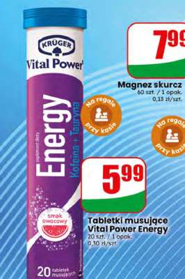 Tabletki musujące Vital Power Energy