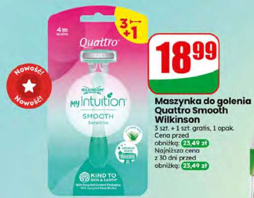 Maszynka do golenia Quattro Smooth Wilkinson