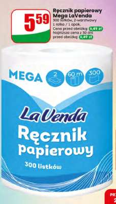 Ręcznik papierowy Mega Lavenda