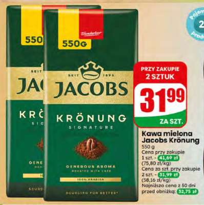 Kawa mielona JACOBS KRÖNUNG