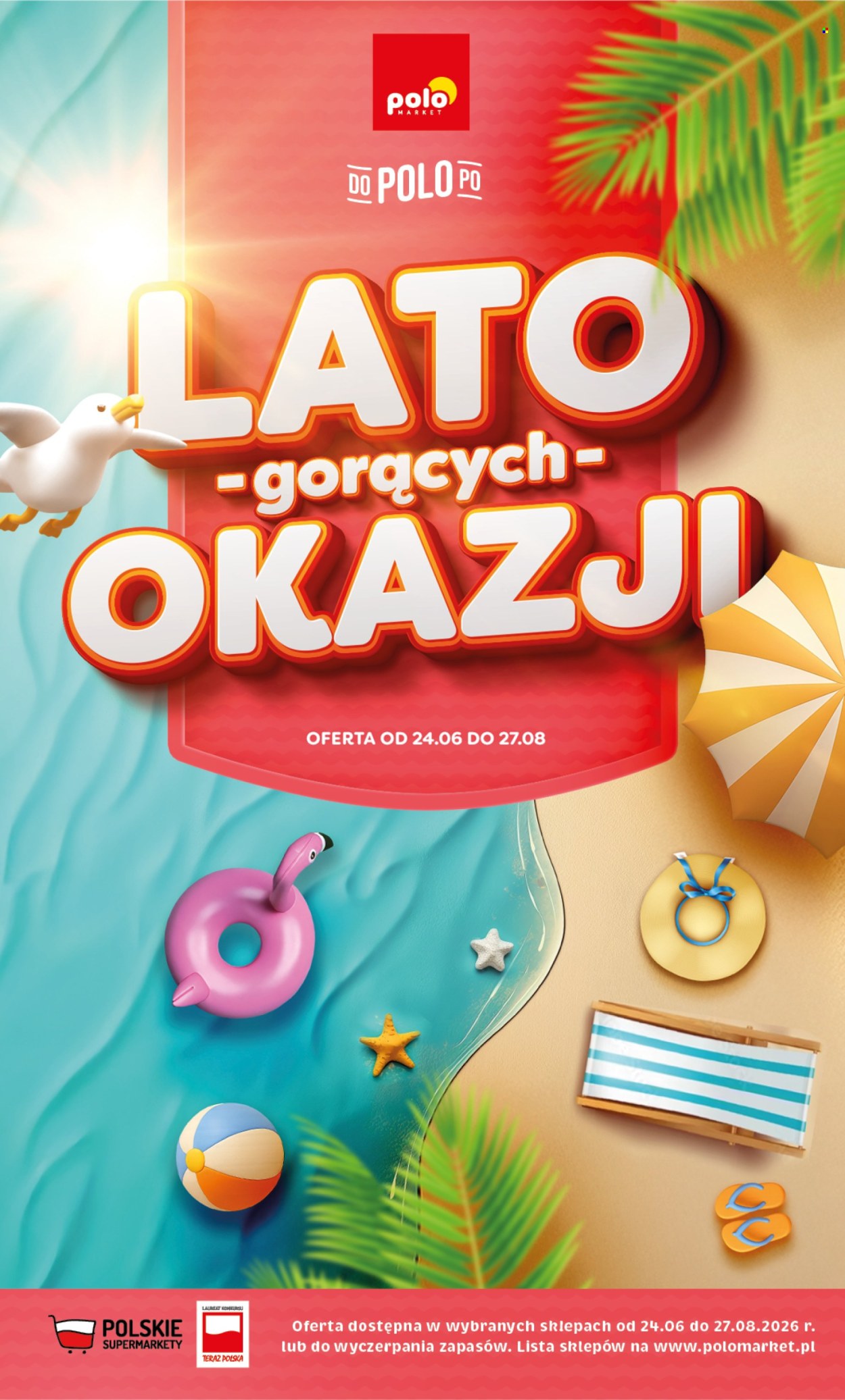 Gazetka Polomarket - 24.06.2026 - 27.08.2026. Strona 1