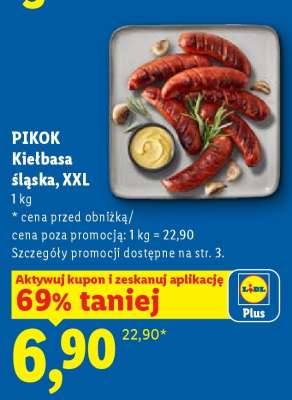 PIKOK Kiełbasa śląska, XXL