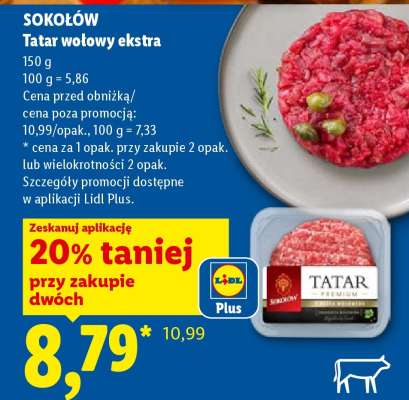 Sokołów Tatar wołowy ekstra