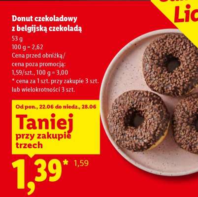 Donut czekoladowy z belgijską czekoladą
