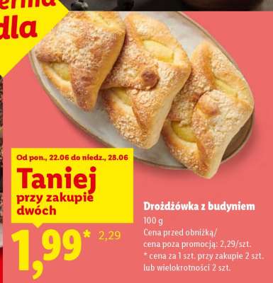 Drożdżówka z budyniem