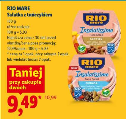 RIO MARE Sałatka z tuńczykiem