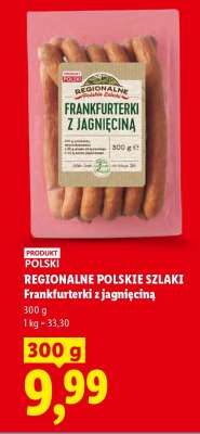 Frankfurterki z jagnięciną