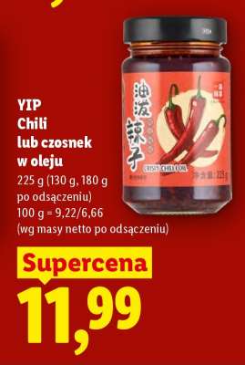 YIP Chili lub czosnek w oleju