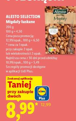ALESTO SELECTION Migdały łuskane