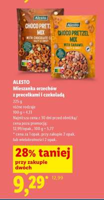 Alesto Mieszanka orzechów z precelkami i czekoladą