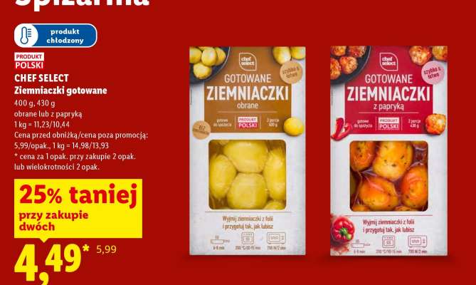 CHEF SELECT Ziemniaczki gotowane