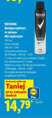 REXONA Antyperspirant w sprayu dla mężczyzn