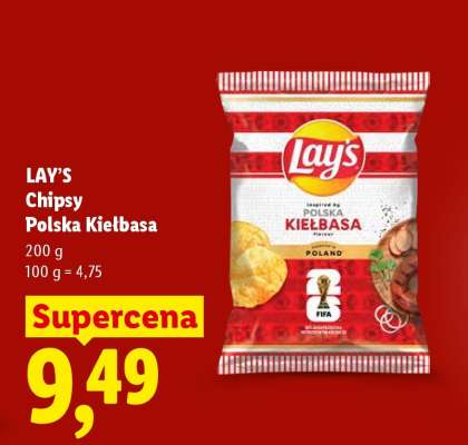 LAY’S Chipsy Polska Kiełbasa