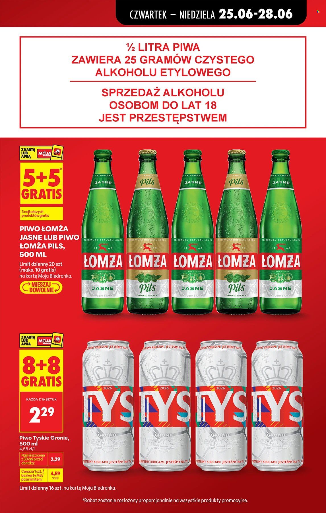 Leták Biedronka - 25.6.2026 - 1.7.2026. Strana 13