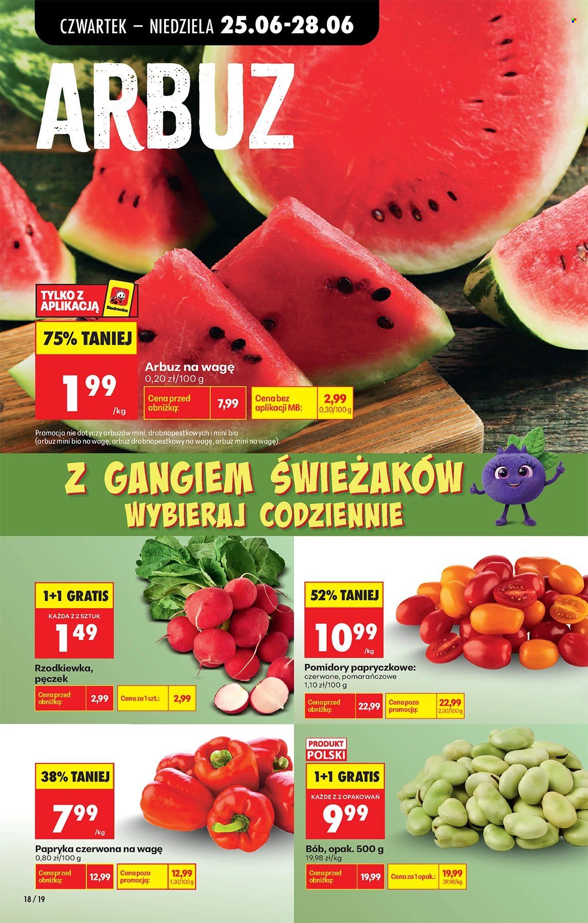 Leták Biedronka - 25.6.2026 - 1.7.2026. Strana 18